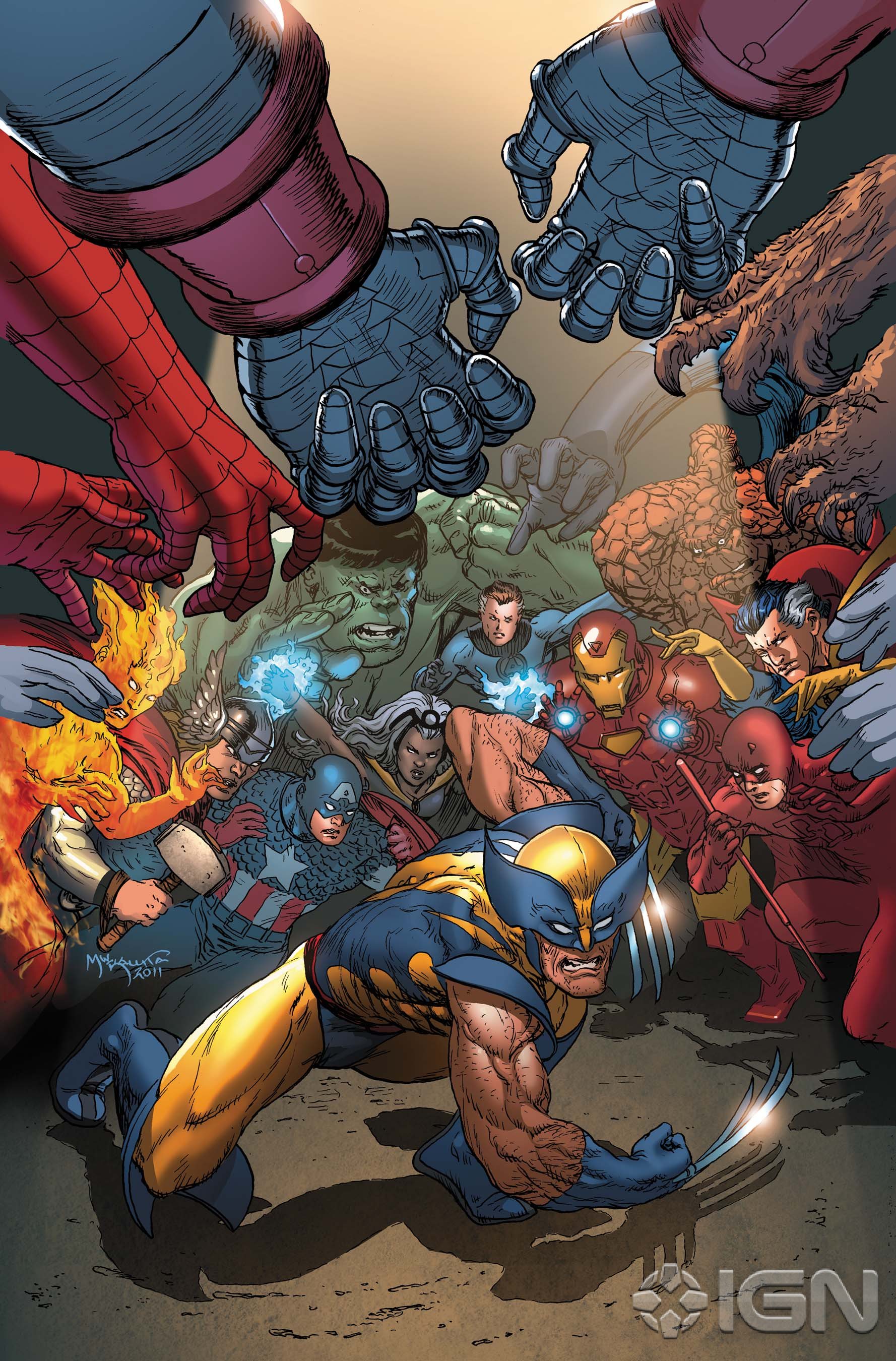 Marvel Universe Vs Wolverine #1