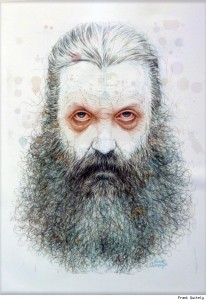 Alan Moore par Frank Quitely