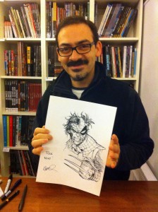 Humberto et mon sketch !