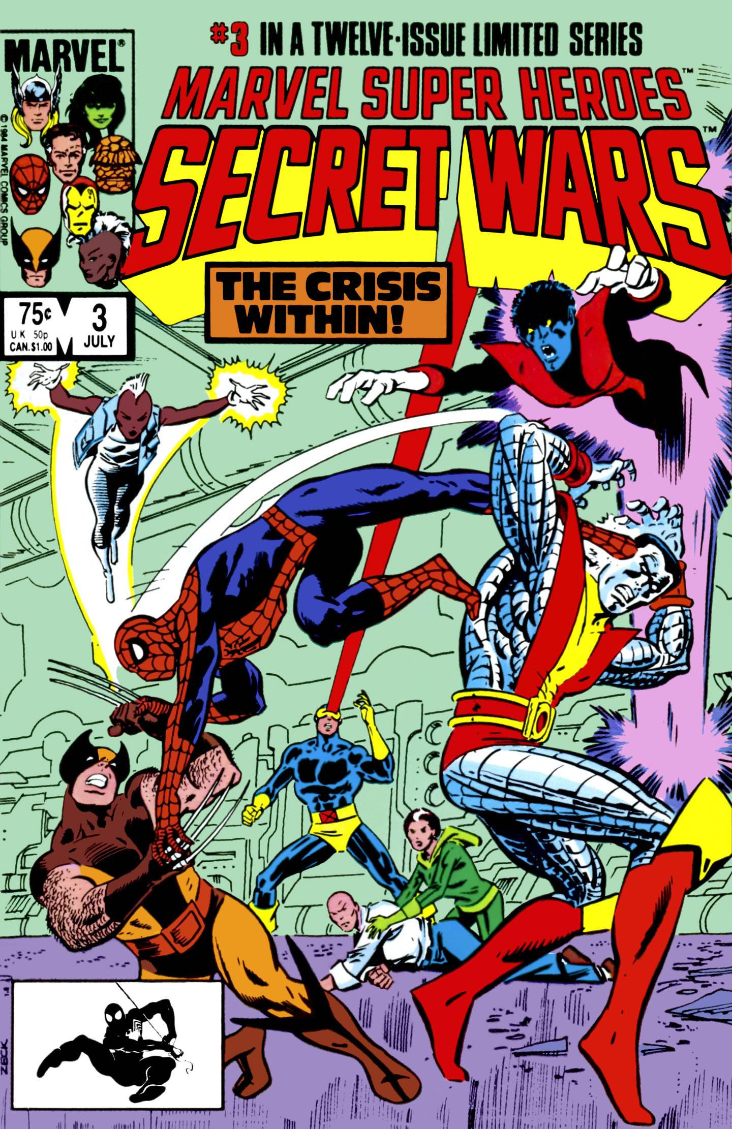 Secret Wars 3 cover