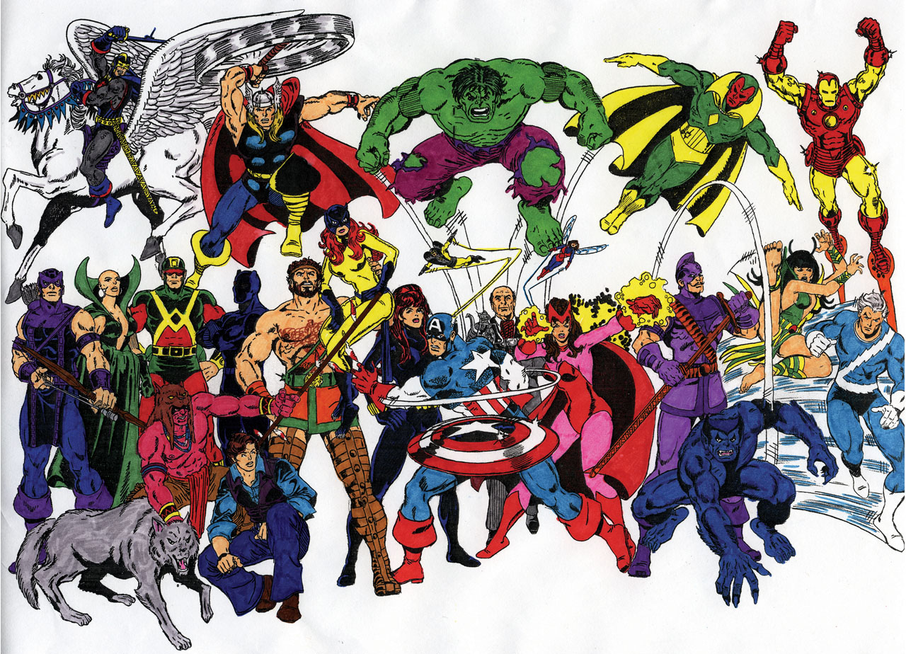 Avengers Group Shot