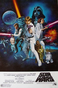 La première affiche de Star Wars : un petit air de déjà vu ?