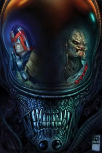 PREDATOR VS JUDGE DREDD VS ALIENS